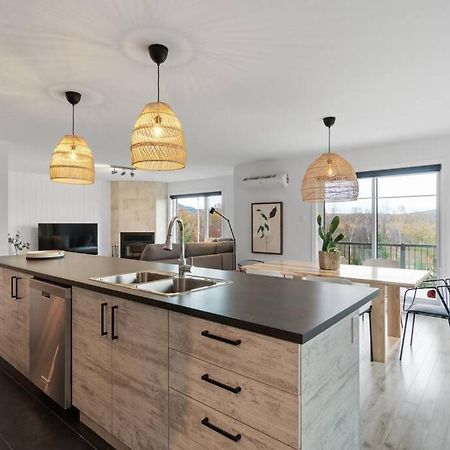 Appartamento Initial - Boho - Mont-Sainte-Anne Beaupré Esterno foto
